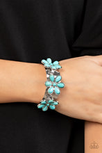 Load image into Gallery viewer, PAPARAZZI Desert Flower Patch - Blue BRACELET
