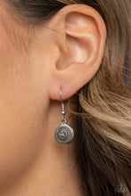 Load image into Gallery viewer, PAPARAZZI Make Me a MEDALLION-aire - Silver NECKLACE

