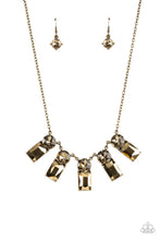 Load image into Gallery viewer, PAPARAZZI Celestial Royal - Brass NECKLACES
