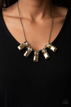 Load image into Gallery viewer, PAPARAZZI Celestial Royal - Brass NECKLACES
