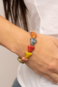 PAPARAZZI SHARK Out of Water - Multi BRACELET