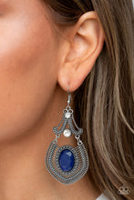 Load image into Gallery viewer, PAPARAZZI Panama Palace - Blue EARRINGS
