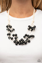 Load image into Gallery viewer, PAPARAZZI Yacht Catch - Black NECKLACE
