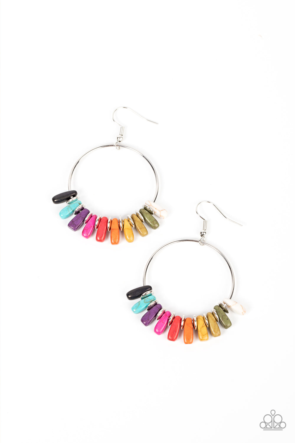 PAPARAZZI Earthy Ensemble - Multi EARRINGS