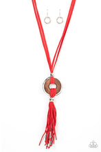 Load image into Gallery viewer, PAPARAZZI ARTISANS and Crafts - Red NECKLACE

