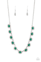 Load image into Gallery viewer, PAPARAZZI Modest Masterpiece - Green NECKLACES
