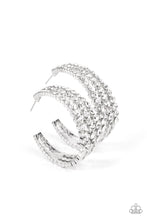 Load image into Gallery viewer, PAPARAZZI Cosmopolitan Cool - White EARRINGS
