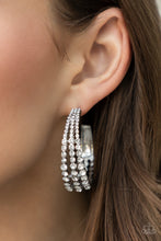 Load image into Gallery viewer, PAPARAZZI Cosmopolitan Cool - White EARRINGS
