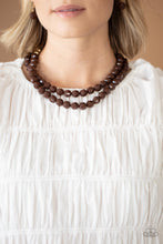 Load image into Gallery viewer, PAPARAZZI Greco Getaway - Brown NECKLACE
