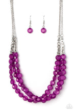 Load image into Gallery viewer, PAPARAZZI Pacific Picnic - Purple NECKLACES
