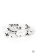 Load image into Gallery viewer, PAPARAZZI Shoreside Stroll - White BRACELETS

