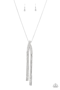 PAPARAZZI Out of the SWAY - White NECKLACE
