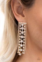 Load image into Gallery viewer, PAPARAZZI Starry Streamers - Gold EARRINGS
