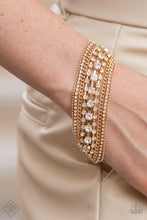 Load image into Gallery viewer, PAPARAZZI Interstellar Interlude - Gold BRACELETS
