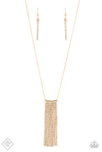 Load image into Gallery viewer, PAPARAZZI Stellar Crescendo - Gold NECKLACE
