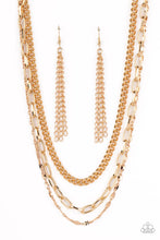Load image into Gallery viewer, PAPARAZZI Galvanized Grit - Gold NECKLACES
