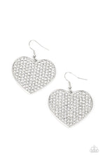 Load image into Gallery viewer, PAPARAZZI Romantic Reign - White EARRINGS
