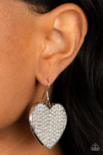 Load image into Gallery viewer, PAPARAZZI Romantic Reign - White EARRINGS
