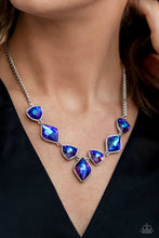 Load image into Gallery viewer, PAPARAZZI Glittering Geometrics - Purple NECKLACE

