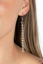 Load image into Gallery viewer, PAPARAZZI Cascading Chains - Silver NECKLACE
