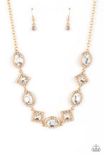 Load image into Gallery viewer, PAPARAZZI Diamond of the Season - Gold NECKLACE
