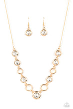 Load image into Gallery viewer, PAPARAZZI Elegantly Elite - Gold NECKLACE

