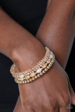 Load image into Gallery viewer, PAPARAZZI Celestial Chapter - Gold COIL BRACELETS
