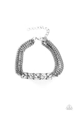 Load image into Gallery viewer, PAPARAZZI Tyrant Treasure - White Bracelet
