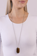 Load image into Gallery viewer, PAPARAZZI STYLE in the Stone - Brown Necklace
