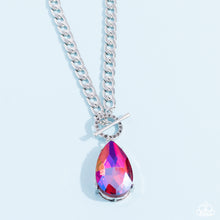 Load image into Gallery viewer, PAPARAZZI Edgy Exaggeration - Pink NECKLACE
