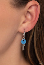 Load image into Gallery viewer, PAPARAZZI Key Performance - Blue EARRINGS
