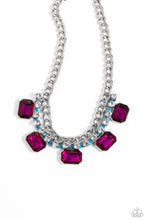 Load image into Gallery viewer, PAPARAZZI WEAVING Wonder - Blue/ PINK NECKLACES
