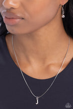 Load image into Gallery viewer, PAPARAZZI Seize the Initial - Silver - J - NECKLACES
