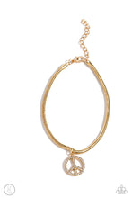 Load image into Gallery viewer, PAPARAZZI  Pampered Peacemaker - Gold Anklet
