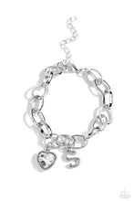 Load image into Gallery viewer, PAPARAZZI Guess Now Its INITIAL - White - "S" BRACELET
