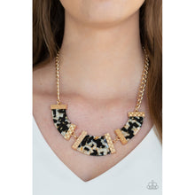 Load image into Gallery viewer, PAPARAZZI HAUTE-BLOODED - ANIMAL- ACRYLIC NECKLACE
