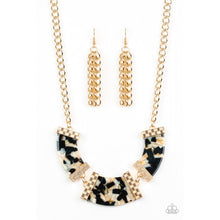 Load image into Gallery viewer, PAPARAZZI HAUTE-BLOODED - ANIMAL- ACRYLIC NECKLACE
